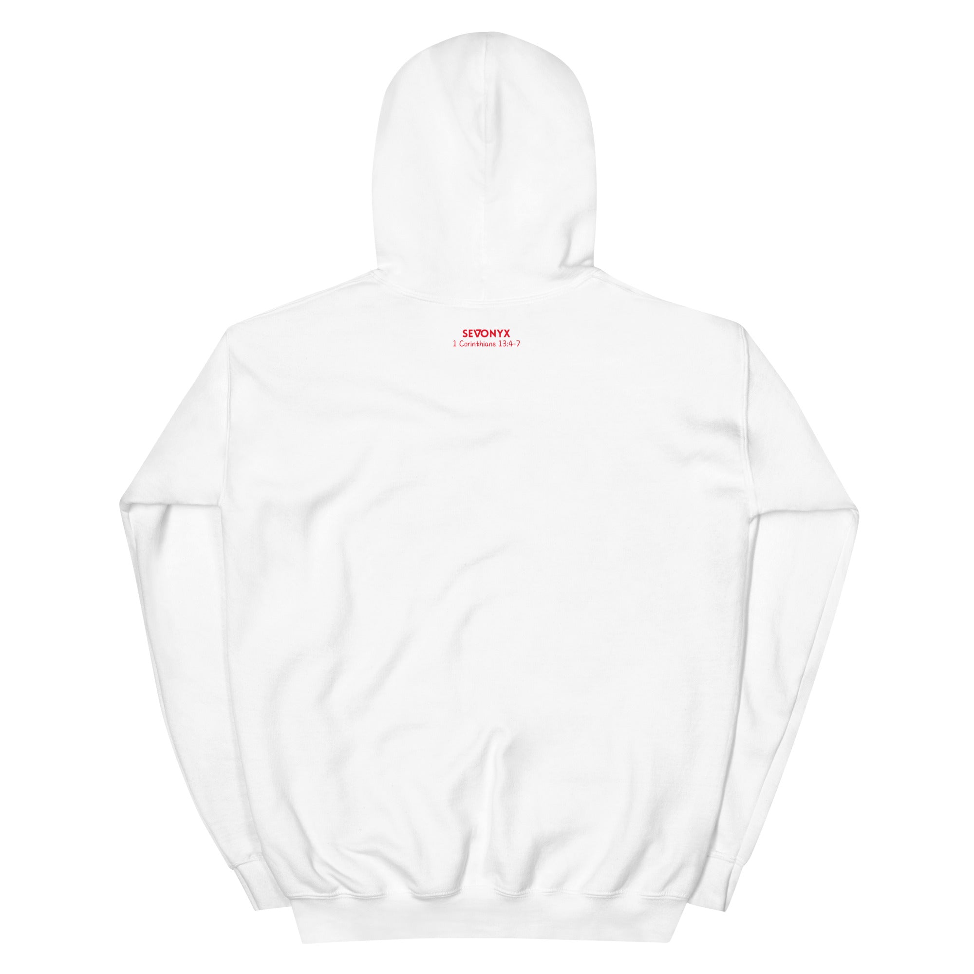 Love In Every Thread Hoodie (Red Thread)